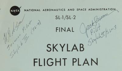 Lot #417 Skylab: Jack Lousma and Ed Gibson Signed Skylab Final Flight Plan - Image 2