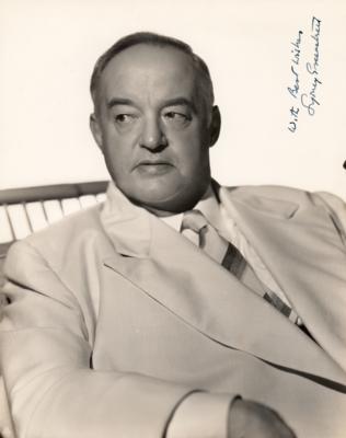 Lot #874 Sydney Greenstreet Signed Photograph - Image 1