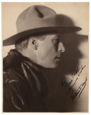 Lot #879 William S. Hart Signed Photograph - Image 1