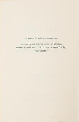 Lot #528 Harper Lee: To Kill a Mockingbird (First Edition) - Image 5