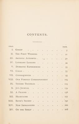 Lot #545 Louisa May Alcott: Little Women, Part Second (First Edition) - Image 3