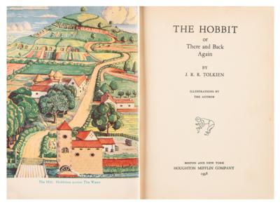 Lot #541 J. R. R. Tolkien: The Hobbit (First American Edition) - Image 2