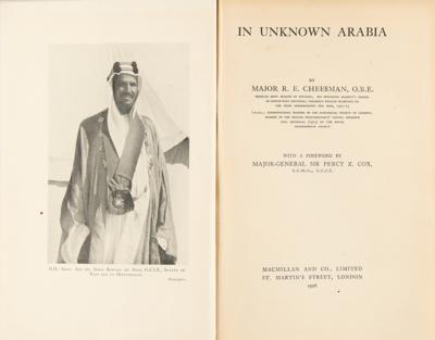 Lot #190 Robert Ernest Cheesman: In Unknown Arabia (First Edition) - Image 2