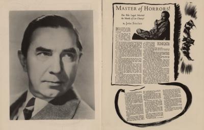 Lot #905 Bela Lugosi: Dracula Theater Program (1943) - Image 2