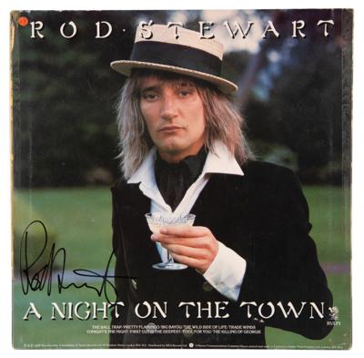 Lot #767 Rod Stewart Signed Album - Image 1