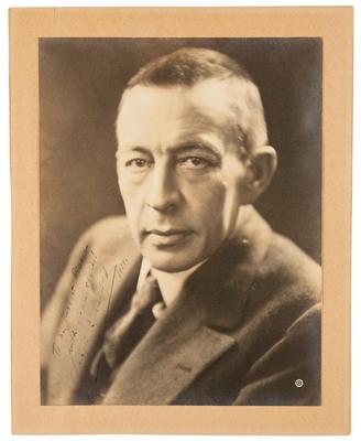 Lot #583 Sergei Rachmaninoff Signed Photograph - Image 2