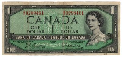 Lot #596 Beatles: Paul McCartney Signed Canadian Dollar Bill - Obtained in Kansas City (1964) - Image 2