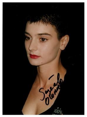 Lot #743 Sinead O'Connor Signed Photograph