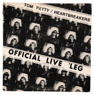 Lot #602 Tom Petty and the Heartbreakers Signed Album - Official Live ‘Leg - Image 2