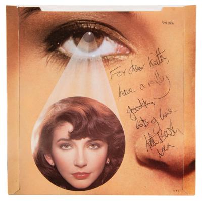 Lot #706 Kate Bush Signed 45 RPM Record - The Man With the Child in His Eyes - Image 1