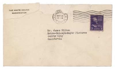 Lot #92 Eleanor Roosevelt Typed Letter Signed as First Lady - Image 2