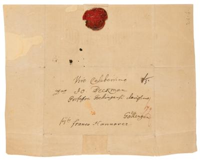 Lot #152 Carl Linnaeus Autograph Letter Signed on Botanical Publications - Image 4