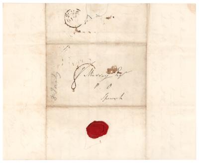 Lot #150 Michael Faraday Autograph Letter Signed on Davy Safety Lamp Controversy - Image 3