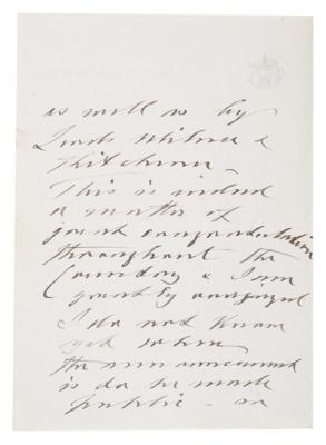 Lot #130 King Edward VII Autograph Letter Signed Announcing the End of the Second Boer War - Image 2