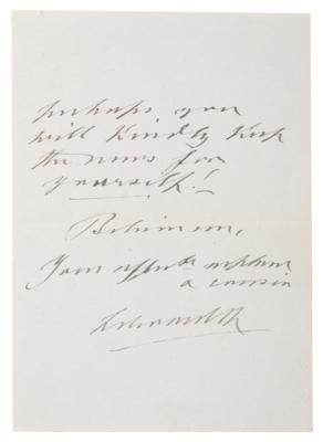 Lot #130 King Edward VII Autograph Letter Signed Announcing the End of the Second Boer War - Image 3