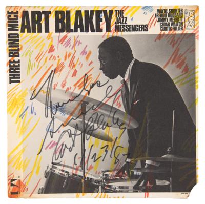 Lot #681 Art Blakey Signed Album - Image 1