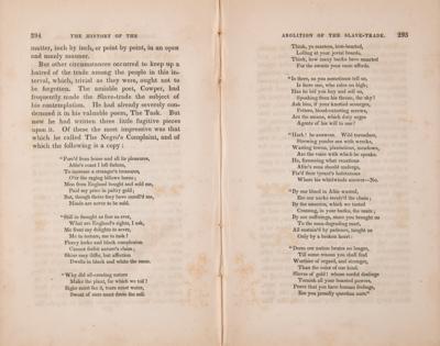 Lot #138 J. H. Buffords 'Slave Ship' Lithographed Plate from Thomas Clarkson's History of the Abolition of the African Slave-Trade - Image 8