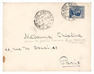 Lot #613 Arrigo Boito Autograph Letter Signed - Image 4