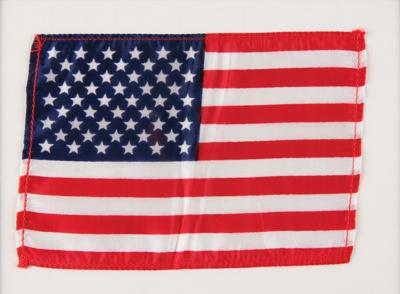 Lot #384 Apollo 15 Flown American Flag - From the Collection of Dave Scott - Image 1