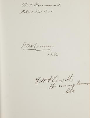 Lot #75 William McKinley and 19th Century U.S. Congress and Senate Autograph Album with (300+) Signatures - Image 3