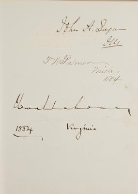 Lot #75 William McKinley and 19th Century U.S. Congress and Senate Autograph Album with (300+) Signatures - Image 4