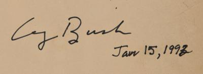 Lot #38 Six Presidential Signatures of Coolidge, Truman, Eisenhower, Nixon, Carter, and Bush, Collected as Part of a 47th United States Congress Autograph Album with (300+) Signatures - Image 7