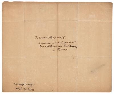 Lot #5 James Monroe Autograph Letter Signed to Consul-General at Paris - Image 3