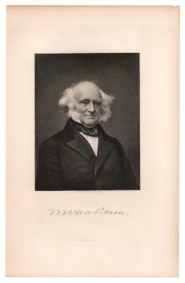 Lot #106 Martin Van Buren Autograph Letter Signed - Image 3