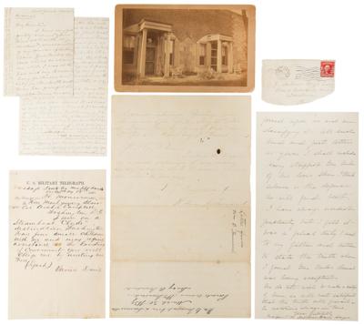 Lot #324 Varina Davis and Family Letters and