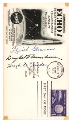 Lot #50 Dwight D. Eisenhower and NASA Administrators Signed First Day Cover - Image 1