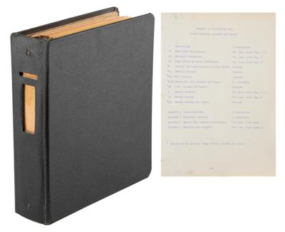 Lot #412 Theodore Freeman's NASA Astronaut Group 3 Training Binder - Image 1