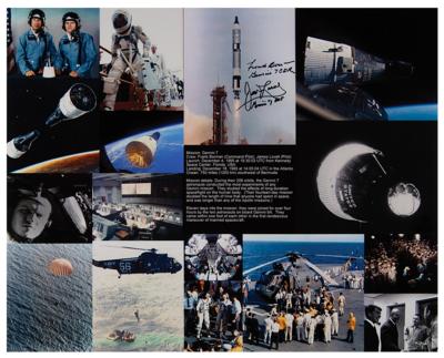 Lot #416 Gemini 7 Oversized Signed Photograph - Image 1