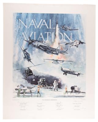 Lot #371 Naval Aviation Signed Limited Edition