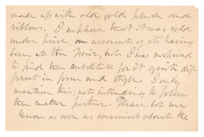 Lot #560 Julia Ward Howe Autograph Letter Signed - Image 2