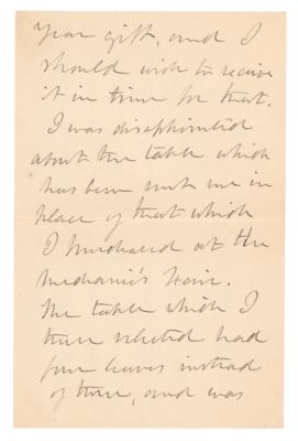 Lot #560 Julia Ward Howe Autograph Letter Signed - Image 3