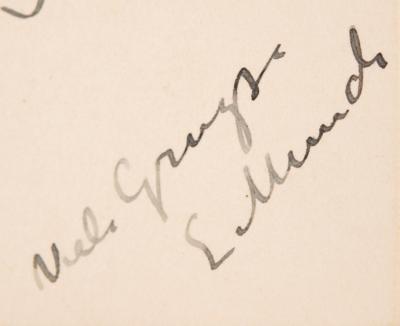 Lot #462 Edvard Munch Autograph Letter Signed Twice, Inviting Composer Oskar Fried to an Exhibition Opening - Image 2