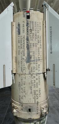 Lot #7326 Bullpup Missile Fin Can and Tail - Image 3