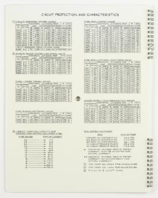 Lot #7301 Space Shuttle Orbiter Wire Calculator Booklet - Image 3