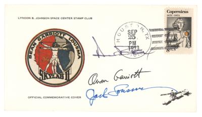 Lot #7279 Skylab 3 Signed Recovery Cover - Image 1