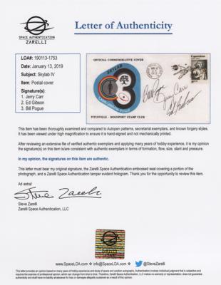 Lot #7280 Skylab 4 Signed Launch Day Cover - Image 2