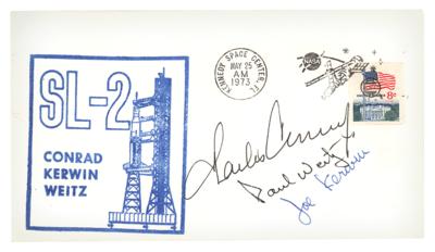 Lot #7278 Skylab 2 Signed Launch Day Cover - Image 1