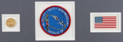 Lot #7181 Gemini 8, Apollo 9, and Apollo 15 Flown Artifact Display - From the Personal Collection of Dave Scott - Image 6