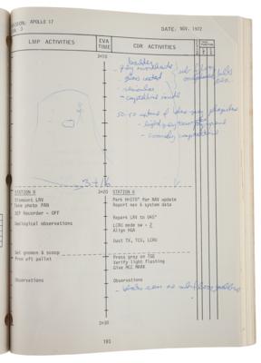 Lot #7212 Apollo 17 Lunar Surface Procedures Handbook (Annotated) - Image 5