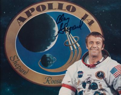 Lot #7166 Alan Shepard Signed Photograph - Image 2