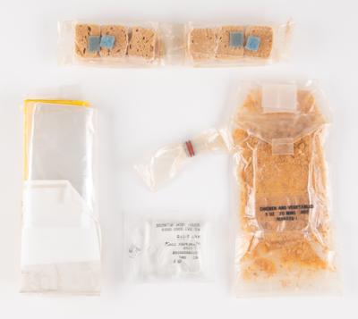 Lot #7032 Gemini-Apollo Experimental Food Packets and Fecal Bag - Image 2