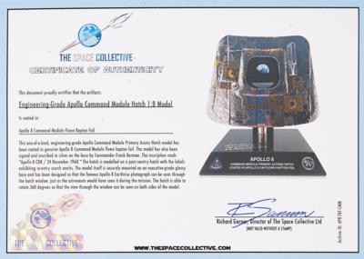 Lot #7062 Apollo 8 Command Module Hatch Engineer-Grade Model Signed by Frank Borman - Image 8