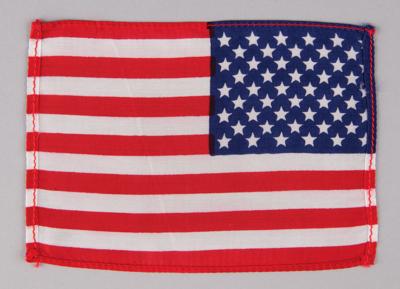 Lot #7154 Apollo 14 Flown American Flag with TLS by Edgar Mitchell - Image 2
