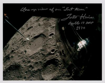 Lot #7145 Fred Haise Signed Photograph