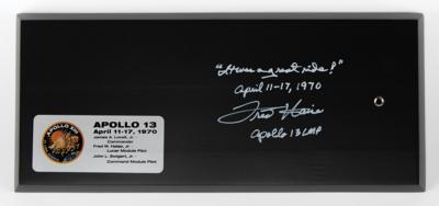 Lot #7134 Fred Haise Signed Apollo 13 Model - Image 3