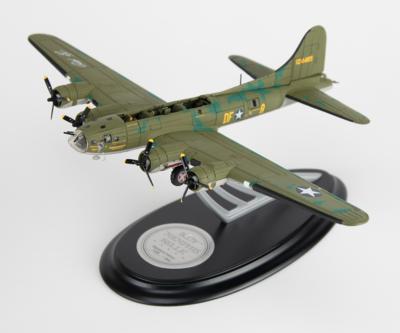 Lot #7396 Robert Morgan Signed Memphis Belle Model Airplane - Image 1